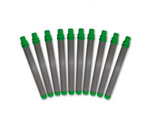 Pistoolfilter groen; set van 10 st.; 30 MA; 0,56 mm MW; grof