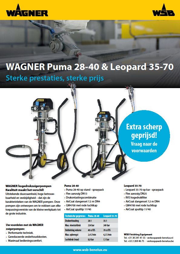 WAGNER Puma 28-40 & Leopard 35-70