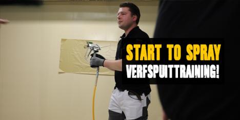 Start To Spray verfspuittraining (Utrecht)