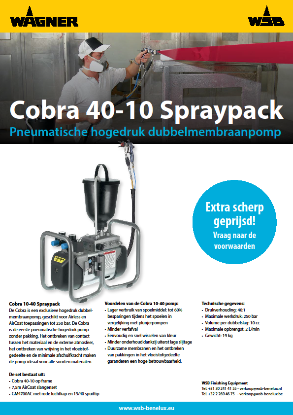Cobra 40-10 Spraypack