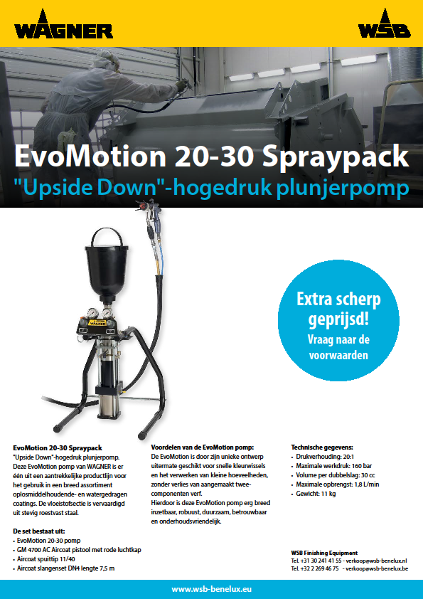 WAGNER EvoMotion 20-30 Spraypack